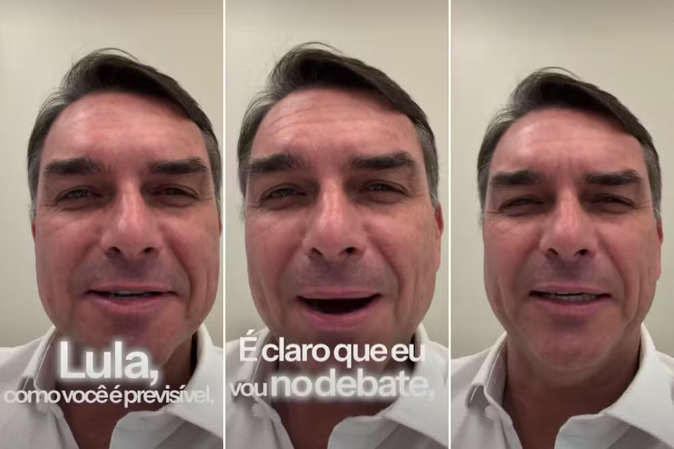 Flávio Bolsonaro Confirma Presença em Debate de Domingo Após Lula Garantir Participação